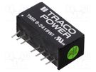 Converter: DC/DC; 6W; Uin: 9÷36V; Uout: 9VDC; Iout: 666mA; SIP8; OUT: 1 TRACO POWER