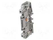 Splice terminal: rail; screw terminal; yellow-green; polyamide PHOENIX CONTACT