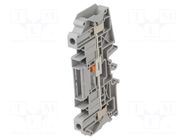 Splice terminal: rail; screw terminal; yellow-green; polyamide PHOENIX CONTACT