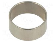 Spacer sleeve; 10mm; cylindrical; stainless steel; Out.diam: 22mm ELESA+GANTER