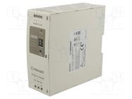 Power supply: switching; for DIN rail; 240W; 24VDC; 10A; 92÷264VAC CROUZET