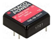 Converter: DC/DC; 10W; Uin: 9÷18VDC; Uout: 5.1VDC; Iout: 2000mA TRACO POWER