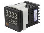 Module: regulator; temperature; SPST-NO; OUT 2: alarm,SPST-NO AUTONICS