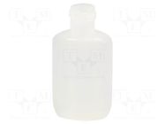 Dosing bottles; 15ml; 15mm; Features: without caps,oval shape FISNAR