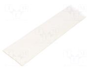 Heat shrink sleeve; glueless; 2: 1; 50.8mm; L: 1m; white TASKER