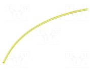 Heat shrink sleeve; 3: 1; 1.5mm; yellow-green HELLERMANNTYTON