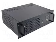 Power supply: UPS; 720W; 1.2kVA; 230V; RACK; 448x132x308mm; 7Ah GEMBIRD