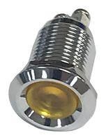 LED YEL 12MM NUT 110VAC/DC STK ┬ú 99AC2260