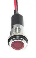 LED RED 12MM NUT 24VAC/DC STK ┬ú