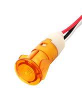 LED YEL 12MM SNAP 110VAC/DC STK ┬ú 99AC2560