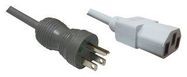 POWER CORD, NEMA 5-15P/60320 C13, 10FT