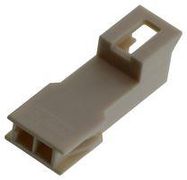 CONNECTOR HOUSING, PLUG, 2POS, 2.5MM