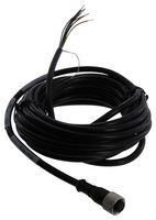 M12 SINGLE ENDED CORD SET, SSA-EB SERIES E-STOP PB