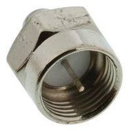 RF COAXIAL, TERMINATOR, F, PLUG, 75 OHM