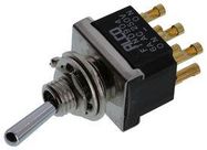 TOGGLE SWITCH, DPDT, 6A, 250V, PANEL