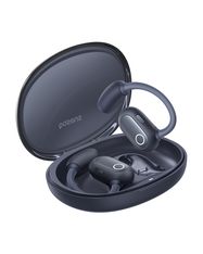 Belaidės Bluetooth 5.3 ausinės Eli Sport 1 su įkrovimo dėklu, juodos