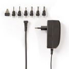 Universal AC Power Adapter | 24 W | 9 - 24 V DC | 1.80 m | 1.0 - 1.5 A | 6 plug(s) | Black