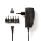 Universal AC Power Adapter | 27 W | 3 - 12 V DC | 1.80 m | 2.25 A | 6 plug(s) | Black