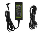 45W įkroviklis nešiojamam kompiuteriui 19V 2.37A, 3.0x1.1mm, ASUS, Green Cell PRO