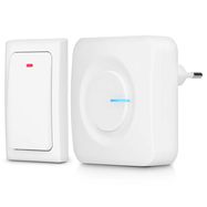 Battery free doorbell White