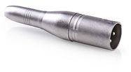 Переходник штекер XLR-3 - гнездо 6,3 мм