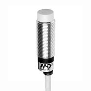 Jutiklis induktyvinis cilindrinis neekranuotas M12 PNP NO, 2m kabelis, Micro Detectors