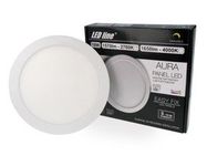 LED panelė universali EasyFix, 230Vac 18W, pritemdoma, šiltai - šaltai balta, CCT, apvali, AURA smart, LED line