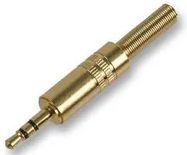 PHONE AUDIO CONN, PLUG, 3P, 3.5MM, CABLE