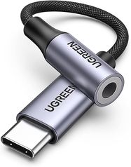 Переходник USB C штекер - 3,5 мм стерео гнездо AV161 UGREEN