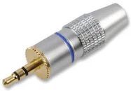PHONE AUDIO CONN, PLUG, 3P, 3.5MM, CABLE