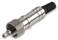 3.5MM JACK PLUG, LOCKING, STEREO