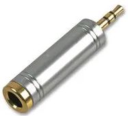 ADAPTOR, 6.35MM ST SKT TO 3.5MM PLUG