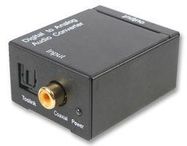 AUDIO CONVERTER, OPTICAL/COAX TO R/L