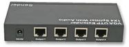 VGA + AUDIO OVER CAT5 TX, 1 TO 4