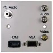 AV WALLPLATE, PLUG AND PLAY