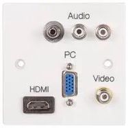WALLPLATE 1G, MMEDIA PLUG AND PLAY