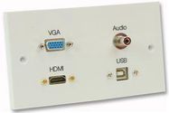 WALLPLATE 2G,HDMI,VGA,AUDIO,USB B