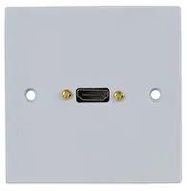 WALLPLATE, 1G HDMI FLYLEAD