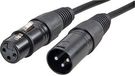 1.5M XLR MIC LEAD, BLACK