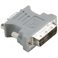 DVI Adapter DVI-A 12+5-Pin Male - VGA Female Grey