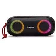 Stereo Bluetooth Speaker 20W RMS with RGB Lightning, Black