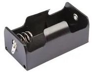 BATTERY HOLDER, D, SOLDER LUG