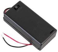 BATTERY HOLDER, AA, WIRE LEAD