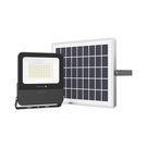 LED solar floodlight with motion sensor and remote controller, 50W, 1800lm, CCT, IP65