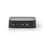 Bluetooth® Transmitter Receiver | Audio / video / data connections input: 1x AUX | Audio / video / data connections output: 1x AUX | SBC | Up to 1 Device | Maximum battery play time: 6 hrs | Black