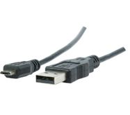 Cable USB A male - microUSB B male 1.8m