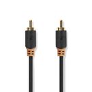 Digital Audio Cable | RCA Male | RCA Male | Gold Plated | 2.00 m | Round | PVC | Anthracite | Box