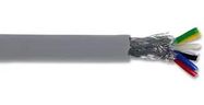 SHLD FLEX CABLE, 6CORE, 0.055MM2, 100M