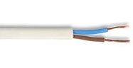 UNSHLD MULTICORED CABLE, 2POS, WHT, 50M