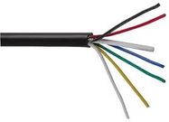 UNSHLD FLEX CABLE, 6CORE, 0.055MM2, 25M